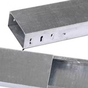 热浸锌防火电缆桥架 钢制封闭式防雨线槽