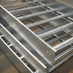 镀锌梯式热浸锌梯形桥架 防火走线架线槽